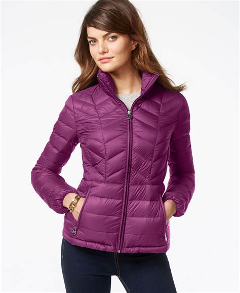 jeans jackets for women michael kors|Michael Kors ladies padded coats.